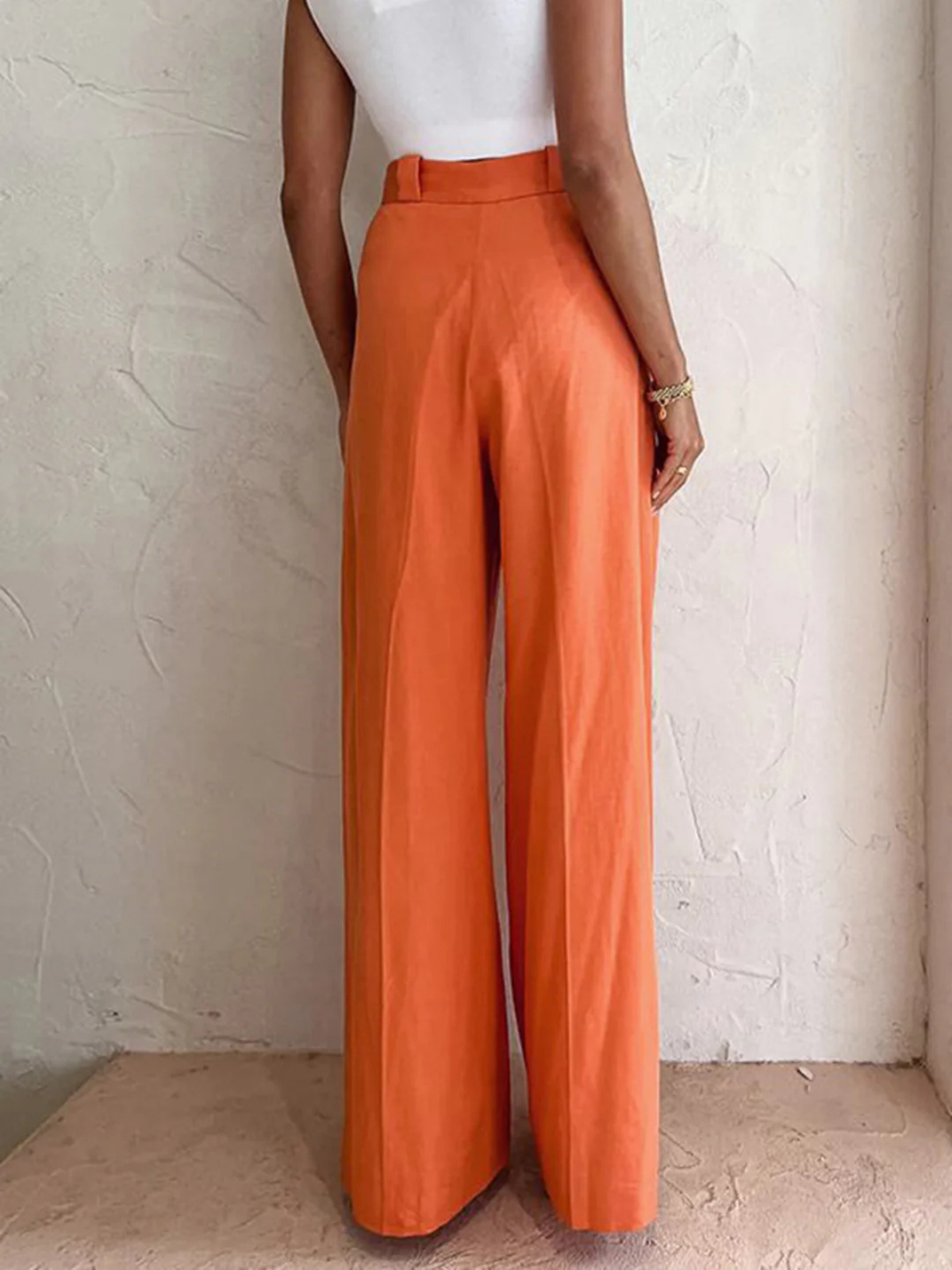 Małgorzata® | Vitamin-C Casual High Waist Wide Leg Pants