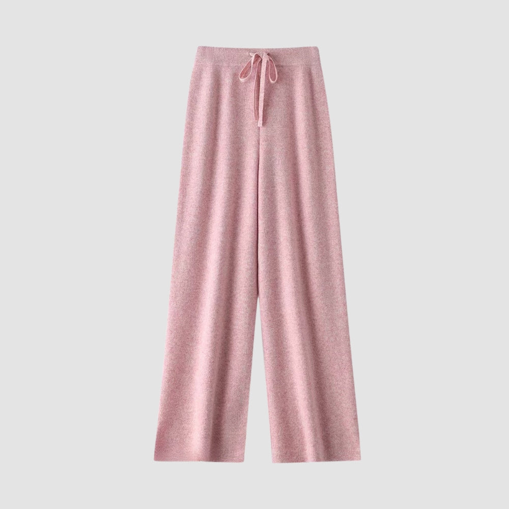 Ella® | MV 100% Wool Wide-Leg High Waist Pants
