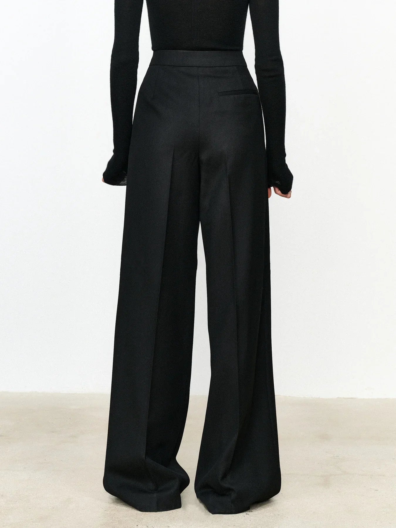 Verónica® | Asymmetric Layer Button Straight Leg Dress Pants