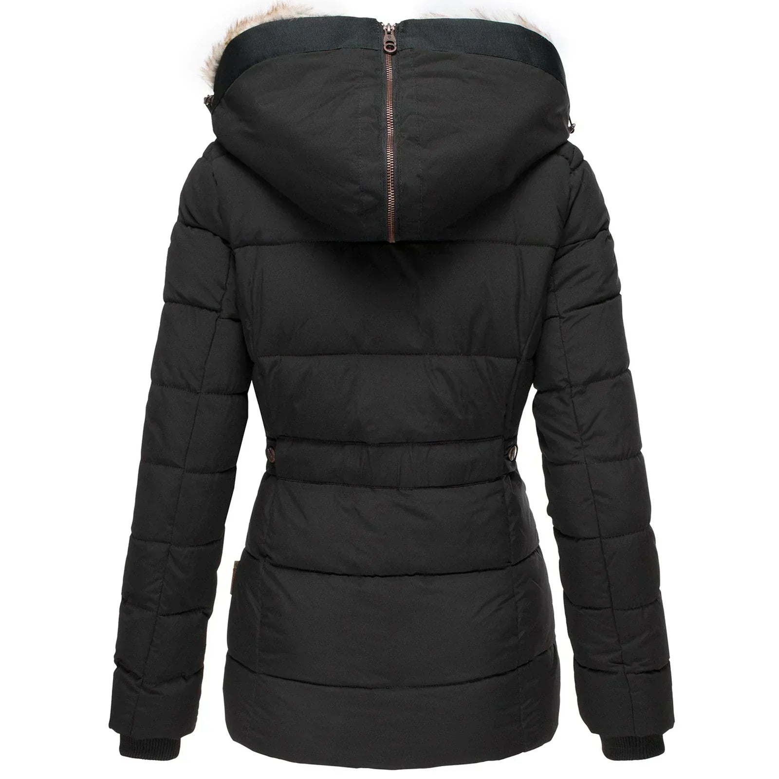 Dupont™ | Warm Winter Coat with Fur Lining