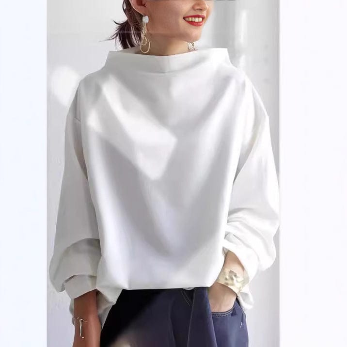 Olivia&Grace | Margot– High-Neck Soft Knit Top