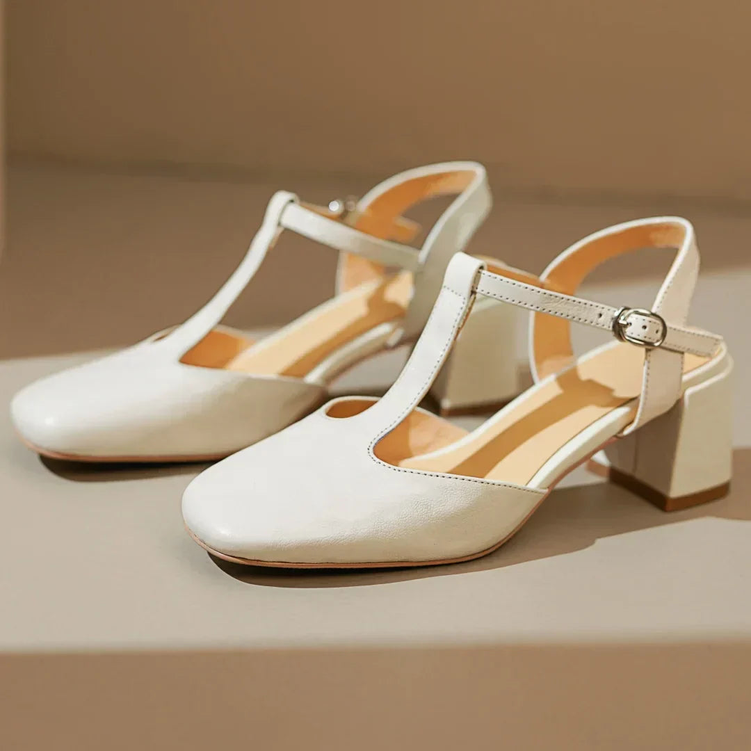 Olivia&Grace™| Beatrica Leather Mary Janes