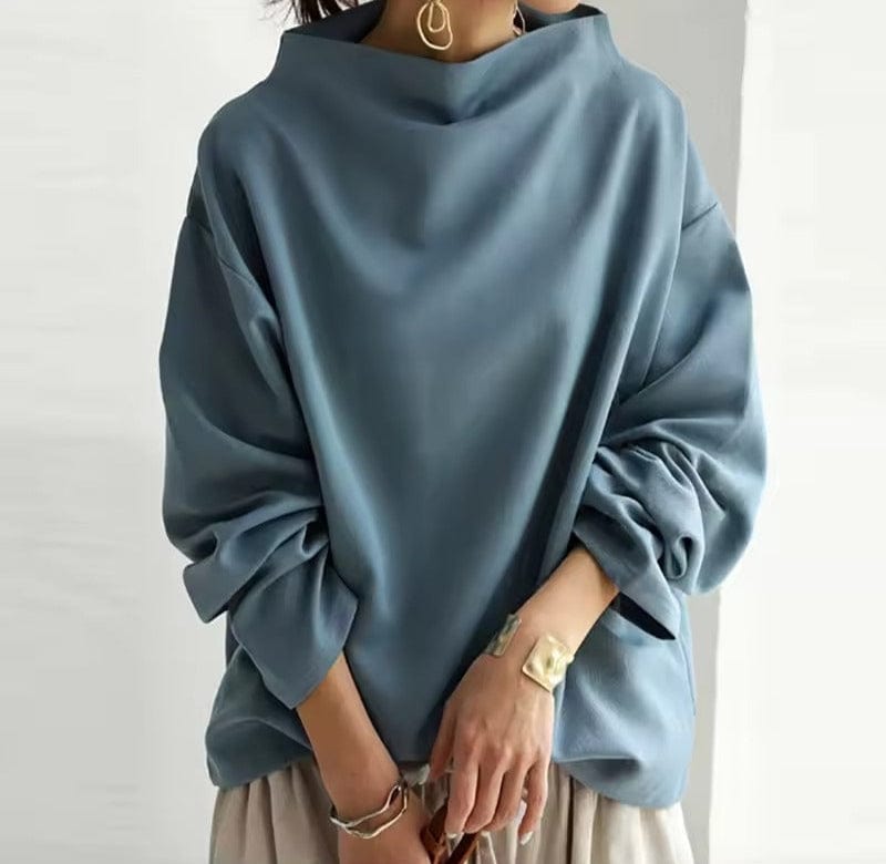Olivia&Grace | Margot– High-Neck Soft Knit Top