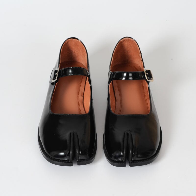Olivia&Grace™| Martha Leather Mary Janes