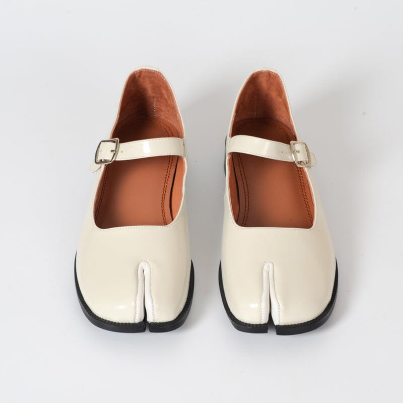 Olivia&Grace™| Martha Leather Mary Janes