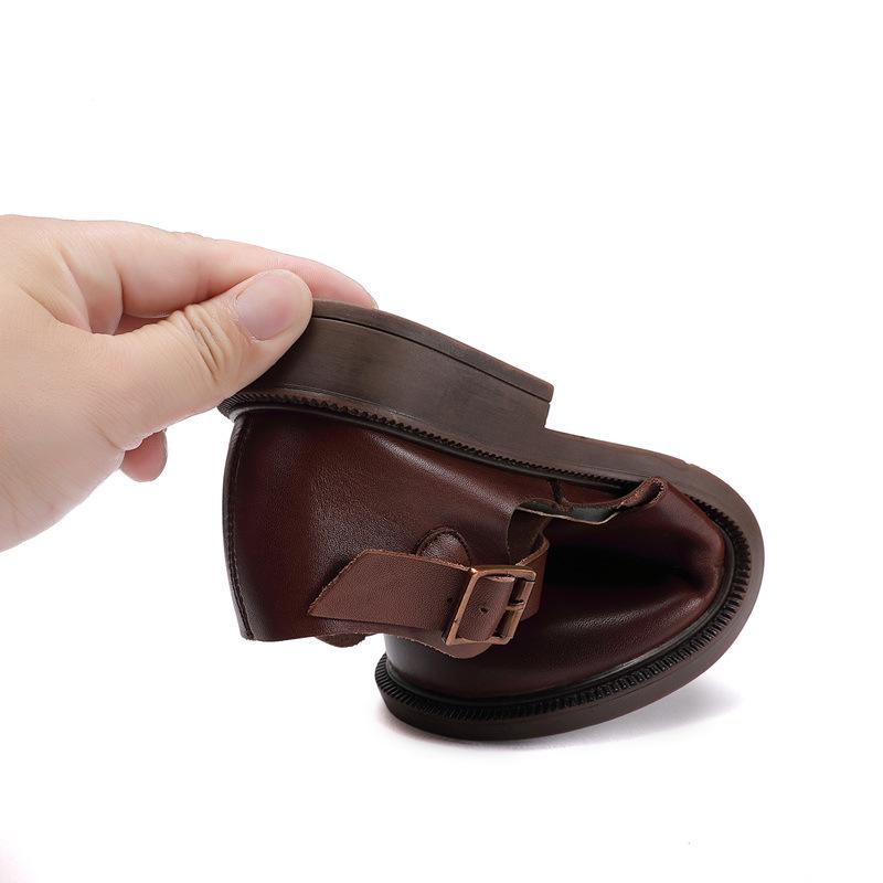 Olivia&Grace™| Colette Leather Mary Janes