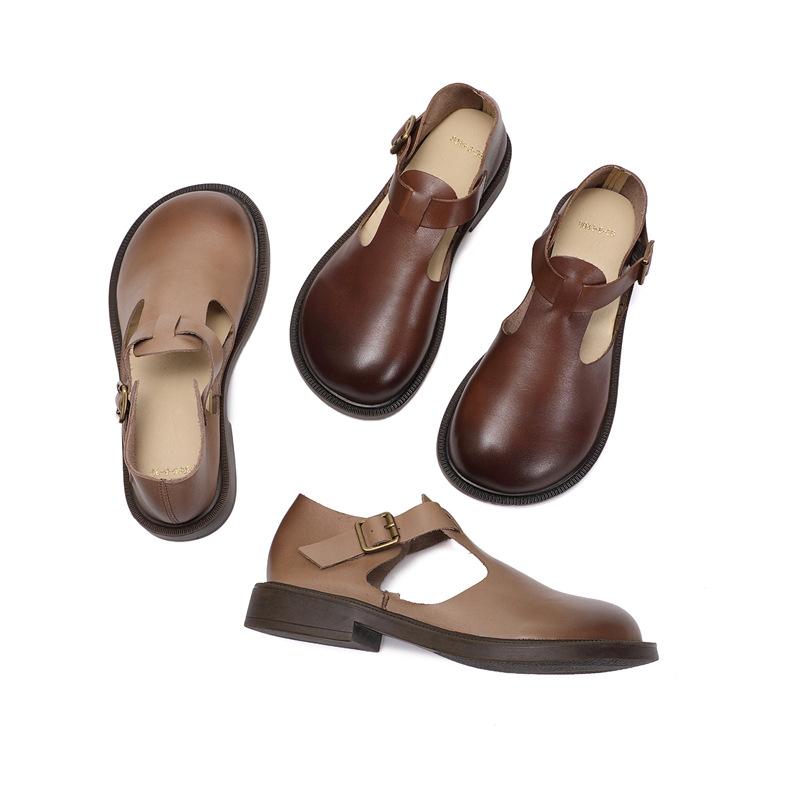 Olivia&Grace™| Colette Leather Mary Janes