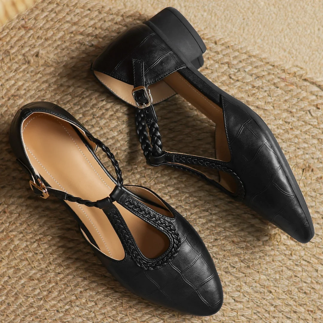Olivia&Grace™| Kepa Leather Mary Janes