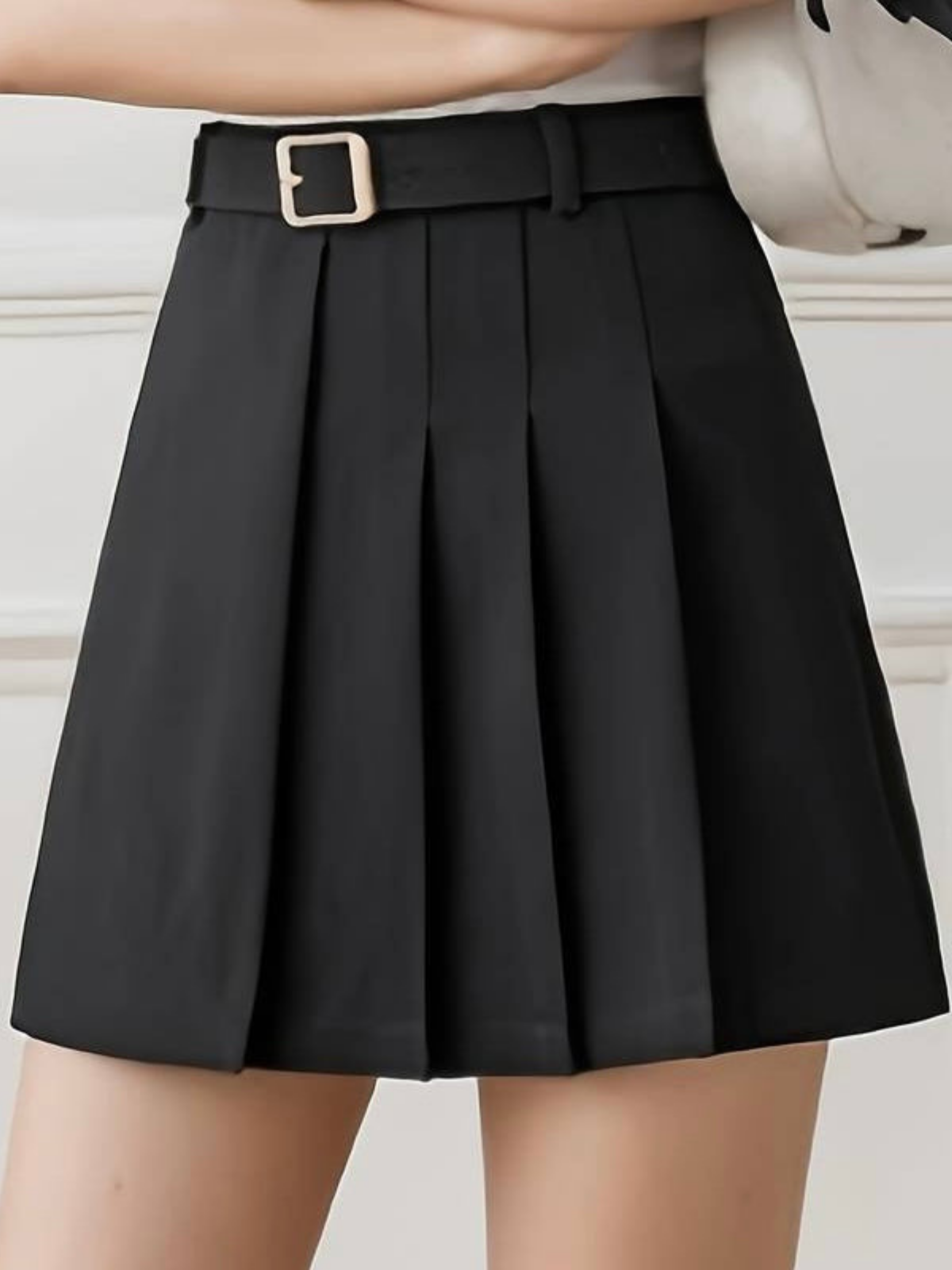 Taylor® | Elegant Style Pleated Skirt Short Skirt