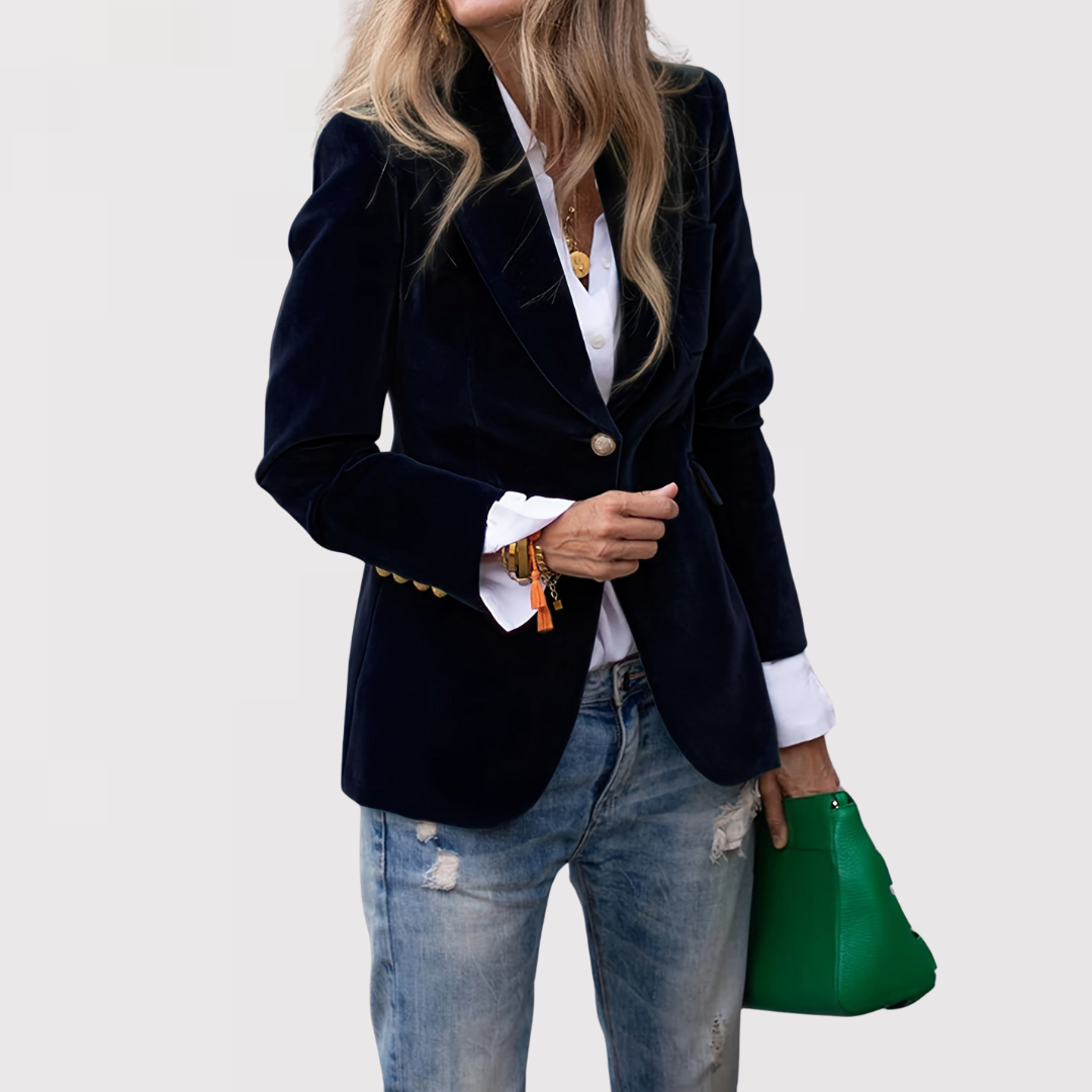 MARLENA | Luxurious Velvet Jacket