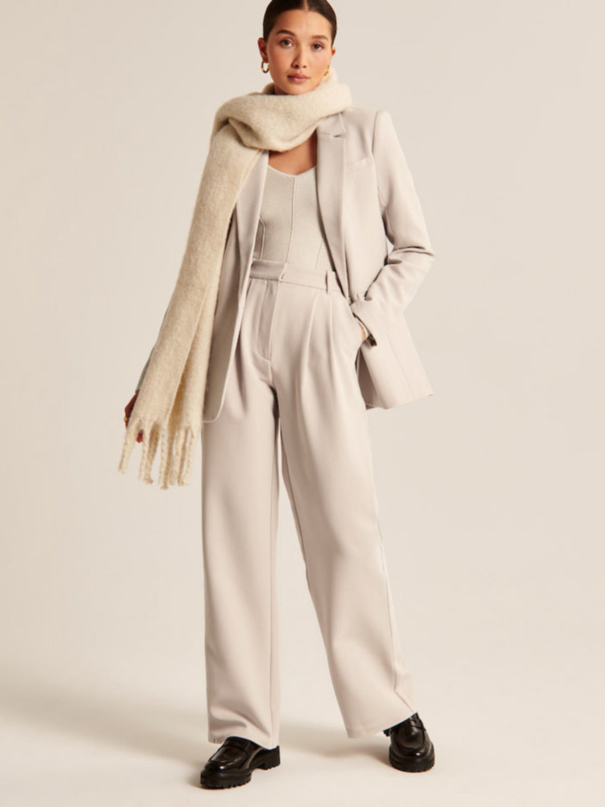 Verónica® | High Waist Wide-leg Casual Pants