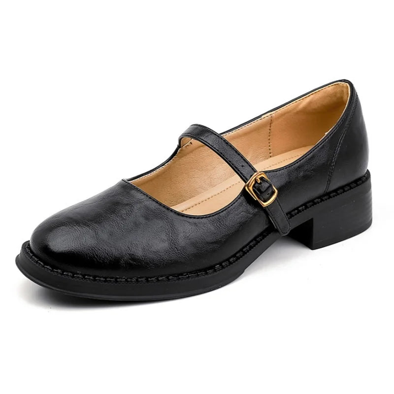 Olivia&Grace™| Classic Comfort Mary Janes Made Of Leather