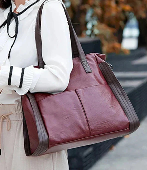 Olivia&Grace™ | Classic Vegan Leather Bag