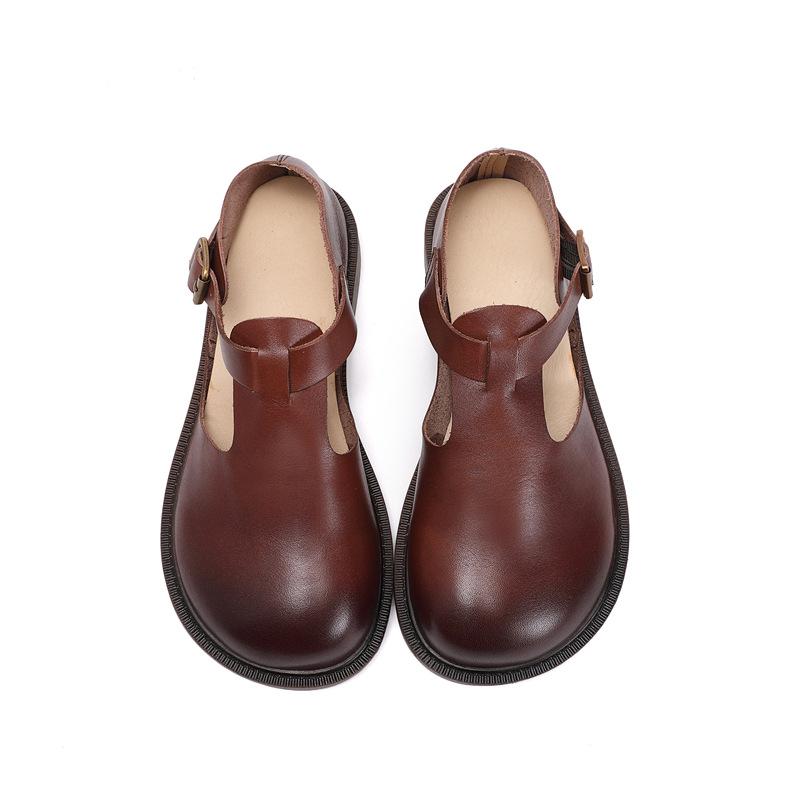 Olivia&Grace™| Colette Leather Mary Janes