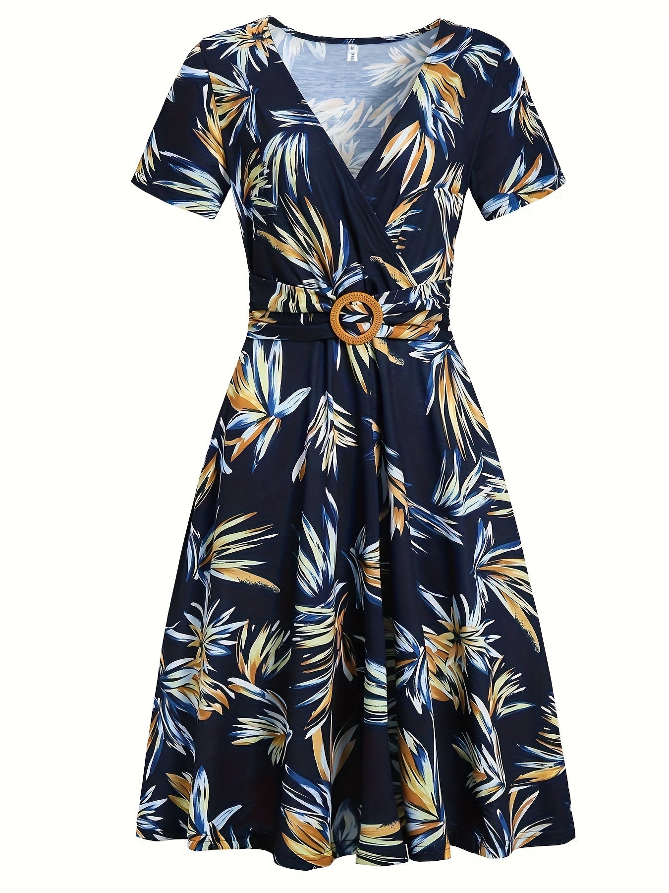 Emma™ - Chic Tropical Dress